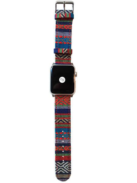 Tanok Apple Watch Nylon Band ethnic pattern